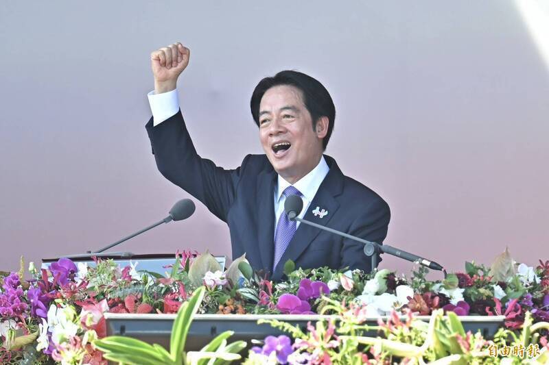 11月22日至23日，南韓女團TWICE在高雄舉行演唱會。對此，總統賴清德脫口說出：「台灣人有錢又有閒，可以買演唱會的門票去觀賞」。（資料照）