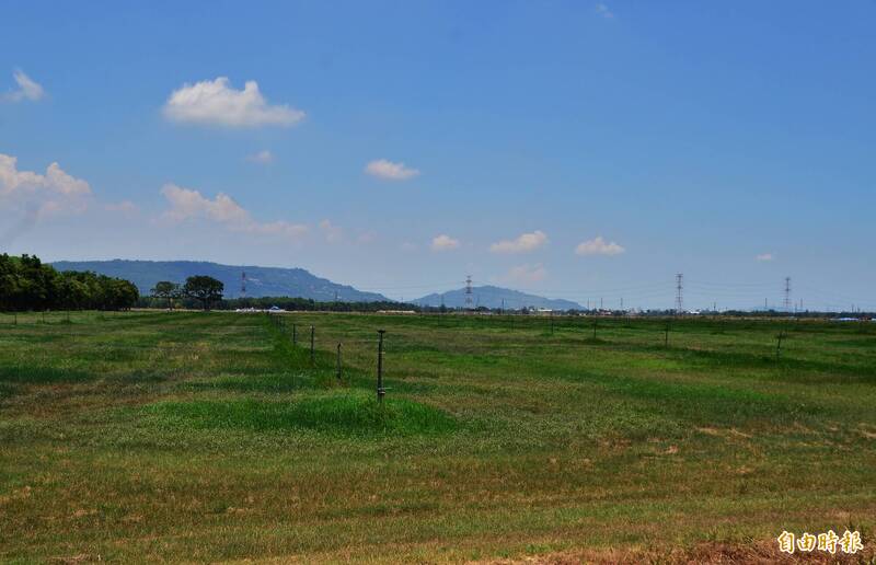台南少雨、乾旱，沙崙農場的牧草種植，生長也受到影響。（資料照）