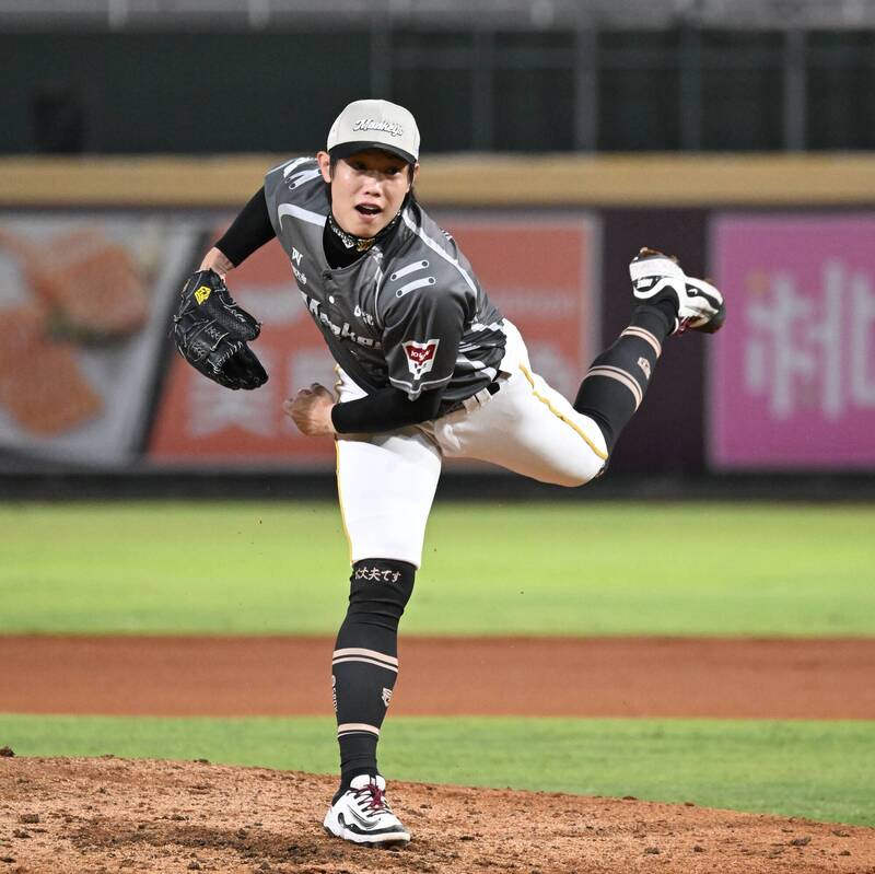 樂天桃猿投手陳冠宇。（資料照）