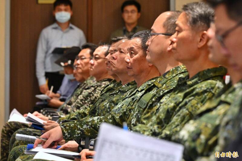 面對中共12月29日的軍演，國防部當日下午即召開臨時記者會，說明應對方針，以安民心。（資料照）