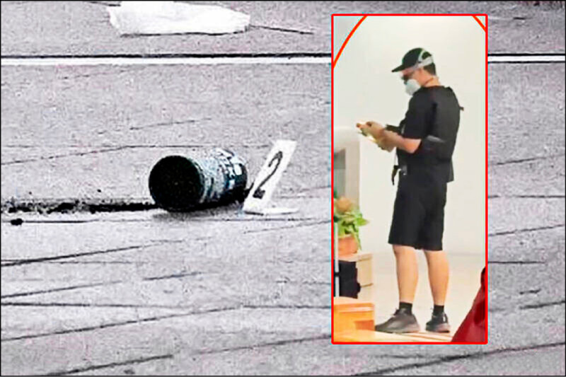 日前北市發生無差別砍殺的重大暴力攻擊事件擊。（資料照，本報合成）