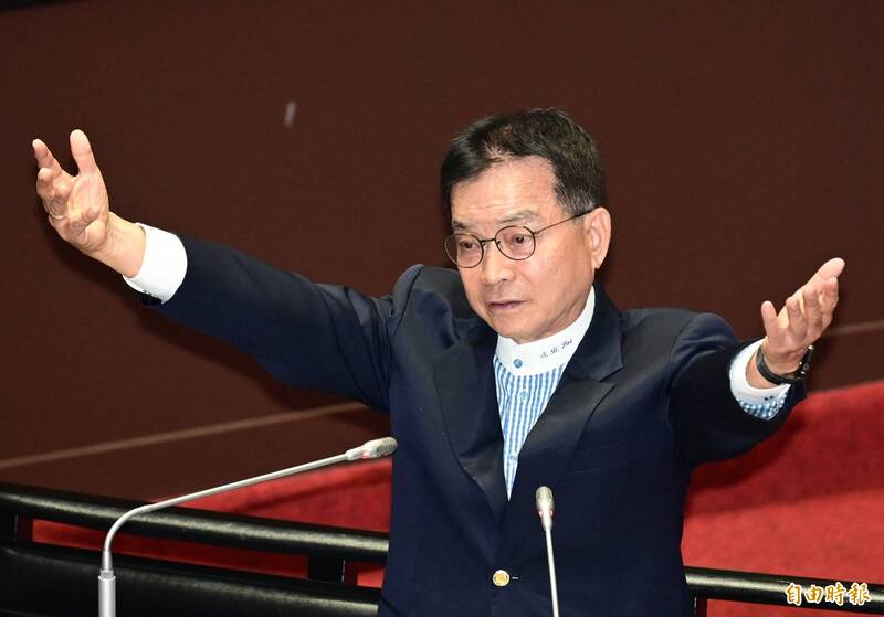 國民黨立委賴士葆在質詢中追問政府「為何不譴責美國？」恐會消耗盟友的信任。（資料照）