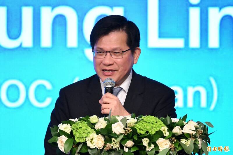 外交部長林佳龍2025年10月28日出席「台歐海纜安全論壇」，提出台灣的「國際海底電纜風險管理倡議（RISK）」。（資料照）