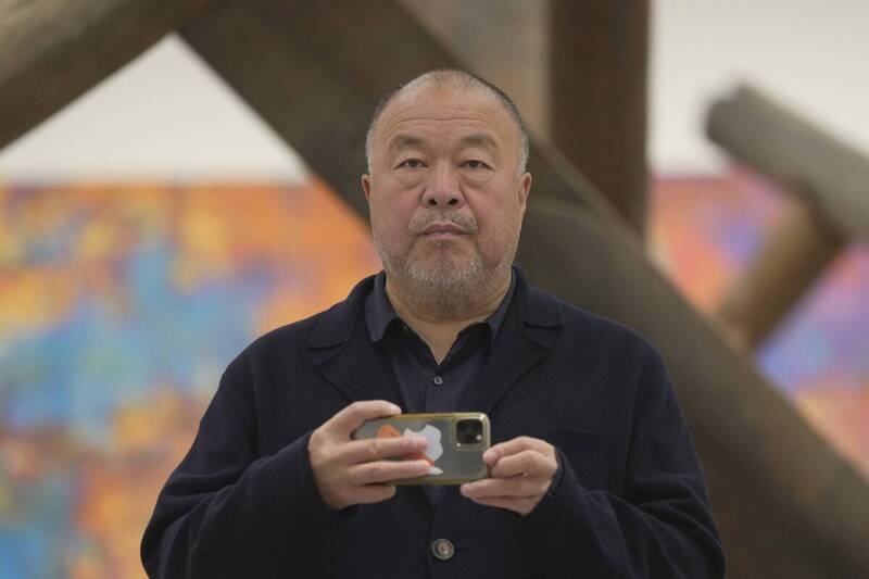 10年後，中國異議藝術家艾未未近日再度回到中國。（美聯社檔案照）