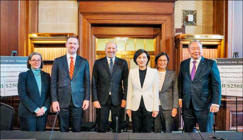 台美關稅敲定。（圖取自美商務部長盧特尼克X）