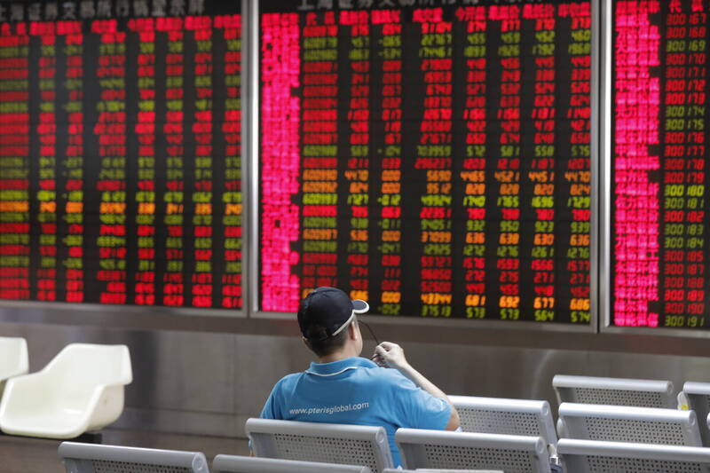 近三年來，中國股市屢次出現政策驅動的反彈，但漲勢與實體經濟的復甦不一致。（歐新社檔案照）