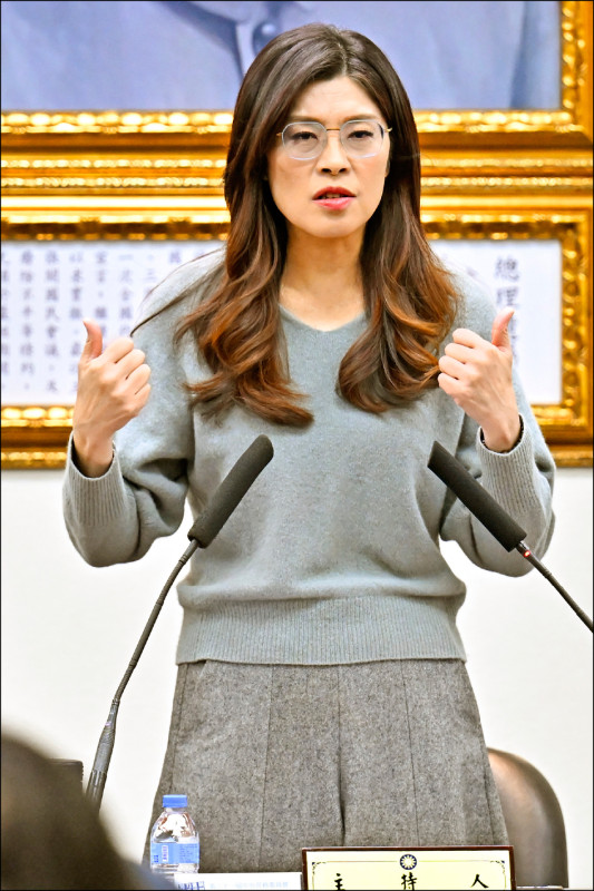 國民黨主席鄭麗文目標上半年訪問北京，與中共總書記習近平會面；但天下沒有白吃的午餐，「鄭習會」的價碼可能上調。（資料照）