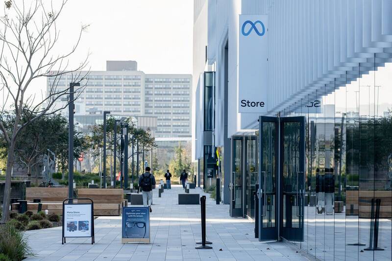 台灣台灣應發展一套「法治化的去中心化確權體系」，讓數據回歸個人，讓權力在陽光下運行，這才是台灣在數位時代應有的格調與出路。圖為Meta。（彭博檔案照）