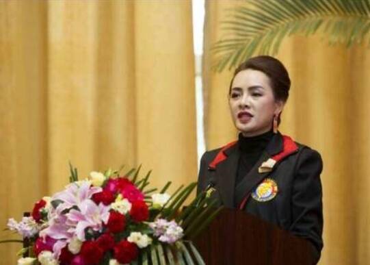 中配勤彭蓁曾公開主張「期盼兩岸能夠早日統一」，出任國民黨中常委，這已非單純的黨務選擇，而是涉及國家忠誠與民主防線的制度問題。（取自中國台企聯官網）
