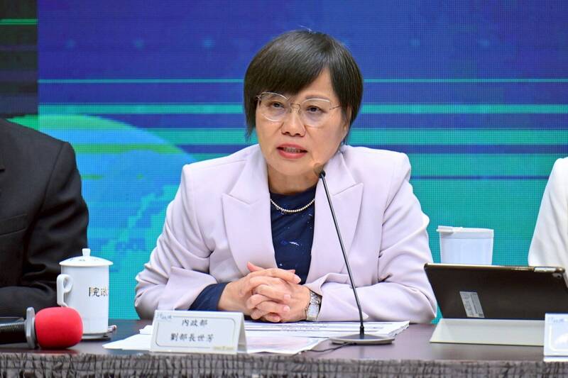 內政部長劉世芳表示，未來內政部將不會提供機密以上資料給李貞秀，並喊話各部會比照辦理。（行政院提供）