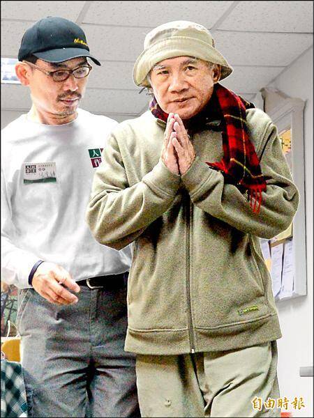 民進黨前主席林義雄是台灣民主運動的重要人物，以高道德操守與不屈信念聞名，被譽為「人格者」。（資料照）