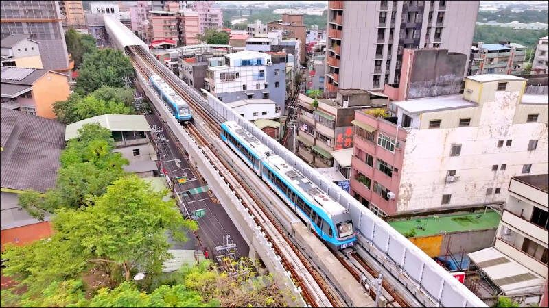 新北捷運一直延伸，三鶯線拚今年中通車。（資料照，新北市捷運工程局提供）