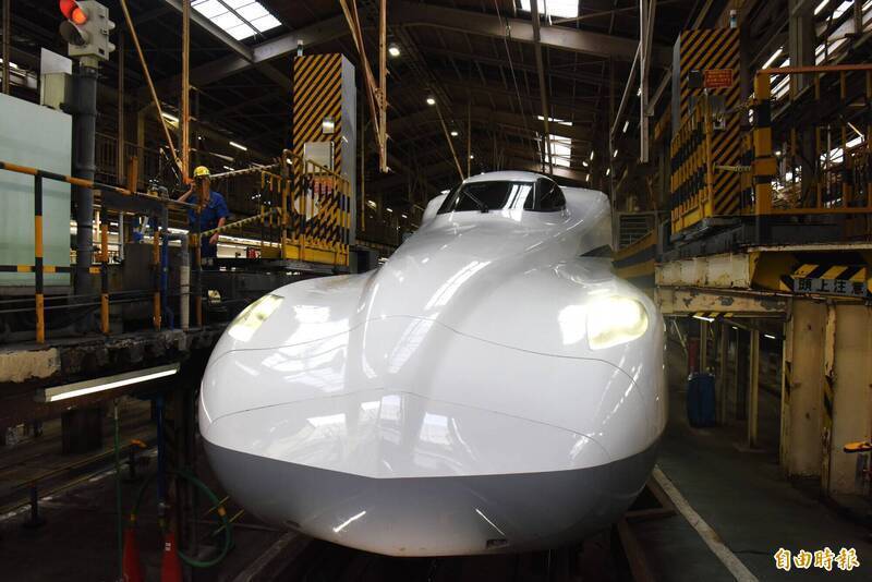 台灣高鐵公司購買日本新幹線最先進的列車N700S。台灣版的列車型號為N700ST。（資料照）
