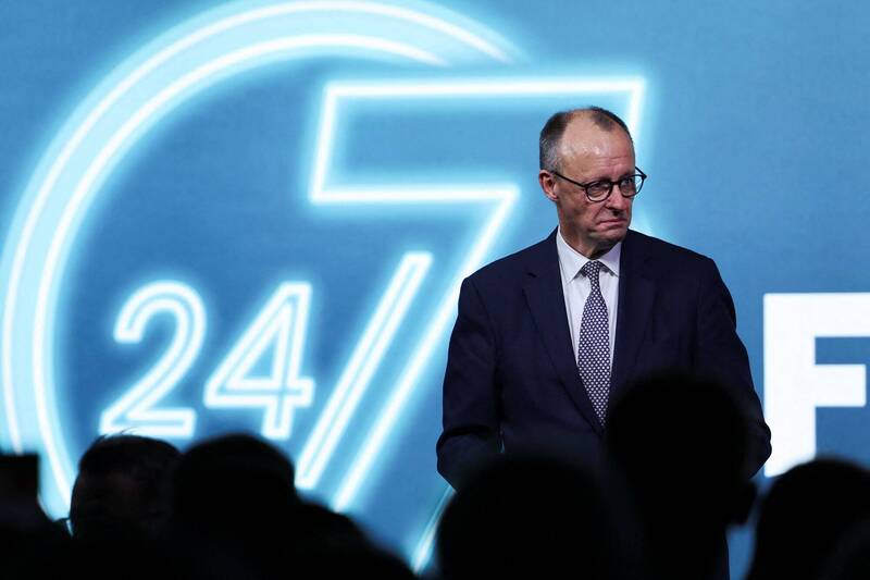 德國總理Friedrich Merz訪中，台海議題已成為德國對中政策無法迴避的核心變數。（路透檔案照）