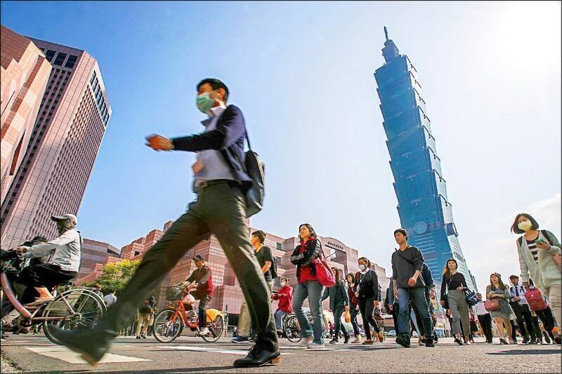 去年台灣的GDP成長率高達8.63%，今年則預估7.71%。（歐新社檔案照）