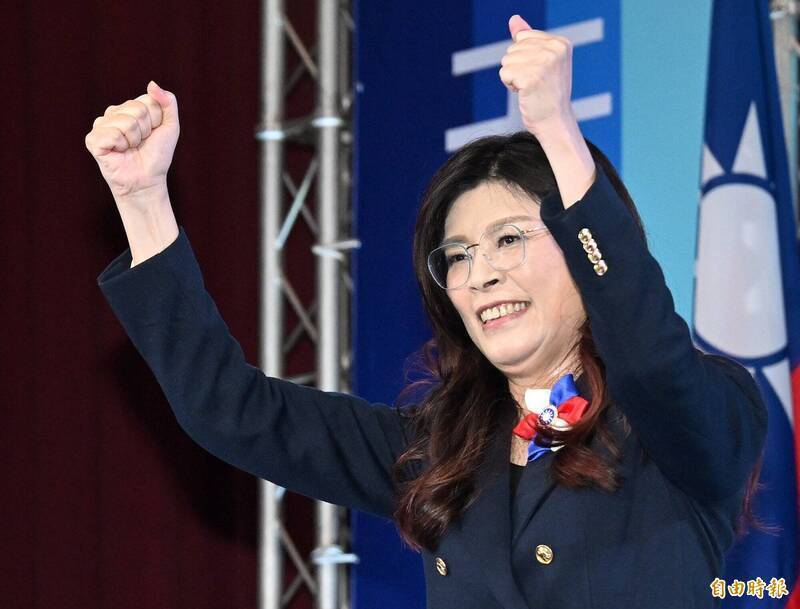 國民黨主席鄭麗文在國際期刊投稿，宣稱台灣不必在美中之間選邊站。（資料照）