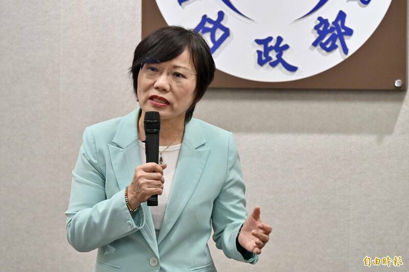 親中港媒稱，內政部長劉世芳的親屬在中國投資謀利且為她提供政治獻金。（資料照）