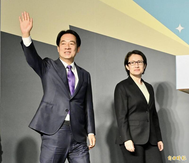 「白色恐怖」總統由「萬年國大」選出，現在是「公民直選」，圖為賴清德、蕭美琴當選我國第16任總統、副總統。（資料照）