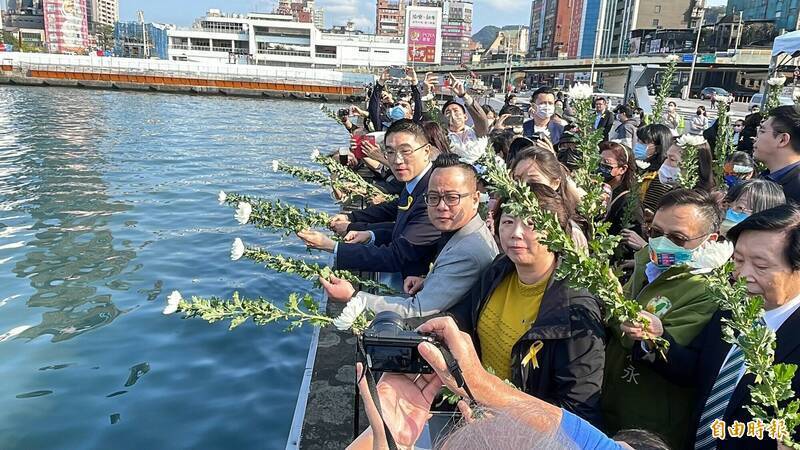 1947年的二二八事件，基隆在3月8日遭到屠殺。圖為基隆市是在2023年3月8日舉辦紀念追思會。（資料照）
