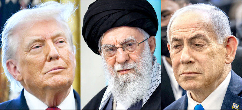 美國以色列聯手轟炸斬首伊朗領導階層，伊朗獨裁政權瀕臨崩潰。（法新社）