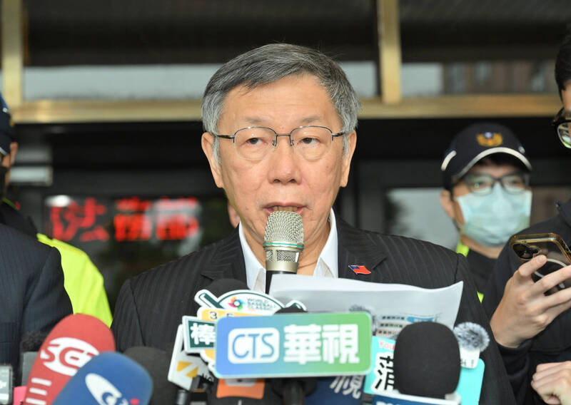 柯文哲認為李貞秀資格爭議，是台灣社會歧視中配。（資料照）