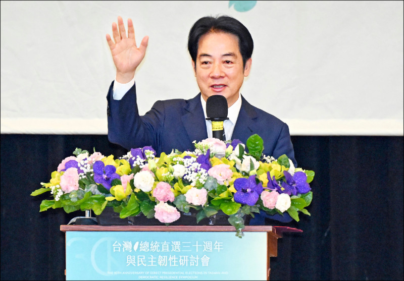 賴清德指戰後國民黨對待台灣人民不如日本，實話實說，道出當時台灣人民普遍感受。（資料照）