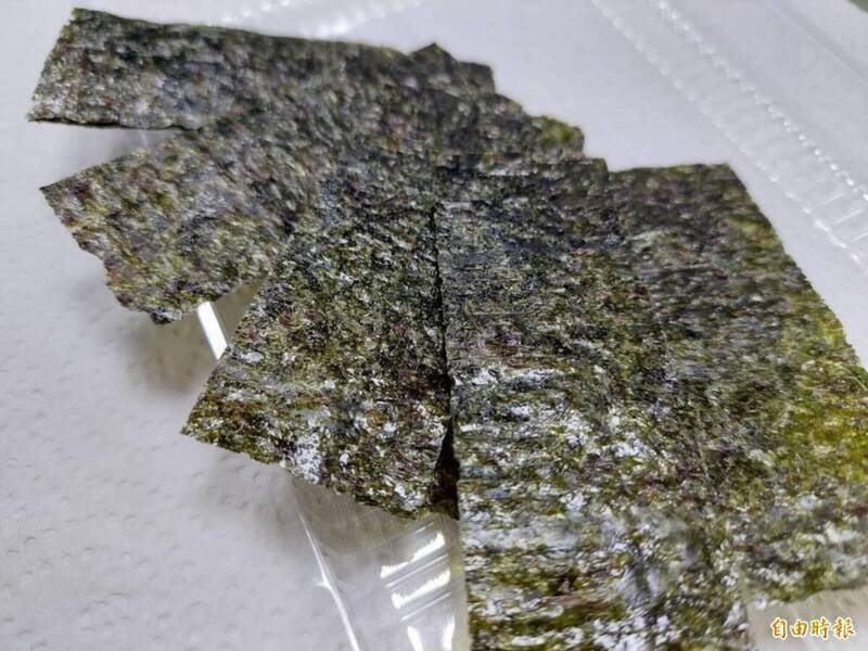 《鏡週刊》指出，部分韓國進口嬰幼兒海苔送驗後發現重金屬鉛、鎘含量超標；示意圖，圖中產品與內文無關。（資料照）