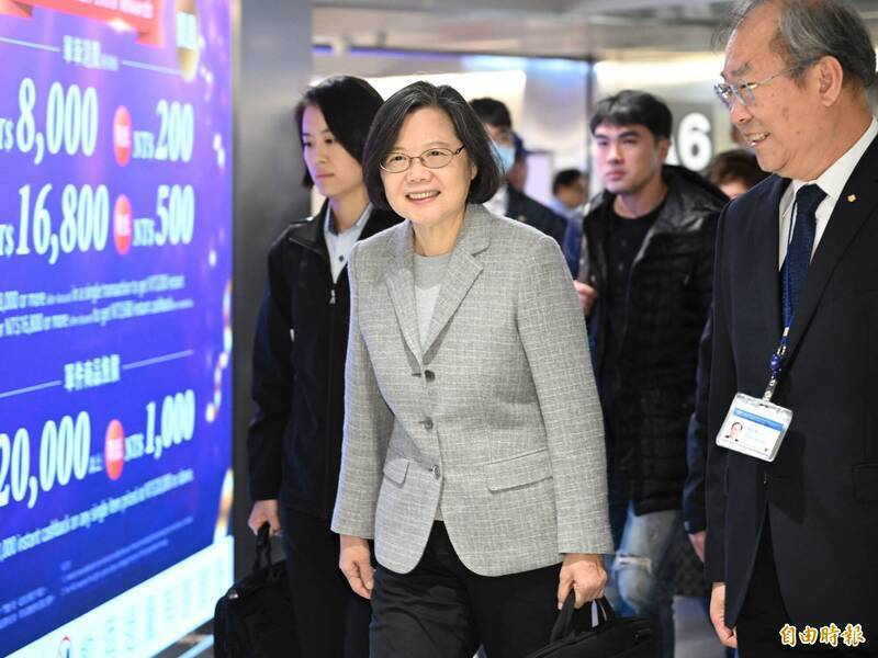 台灣首位女性總統蔡英文，從2016年到2024年，完整擔任兩任總統。（資料照）