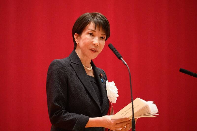 日本首相高市早苗積極推動日本國家正常化，自衛隊正常國軍化。（彭博檔案照）