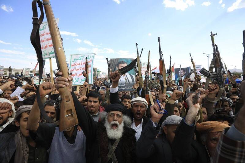 多年來伊朗支持的葉門叛軍「青年運動」（Houthi，另譯胡塞武裝），在中東發動代理人戰爭。（歐新社檔案照）