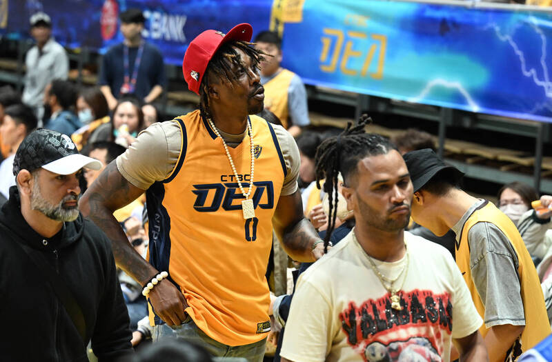 「魔獸」霍華德2022年加盟雲豹隊，為台灣職籃帶來前所未有的關注度。（資料照）