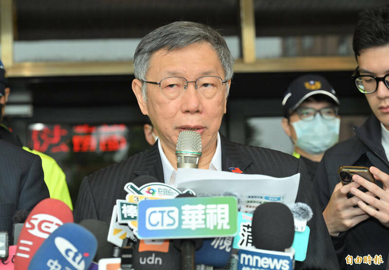 柯文哲硬推具有中華人民共和國身份的李貞秀擔任立委，主要原因是「天下大亂、形勢大好」的策略之一，主要目標是國民黨。（資料照）