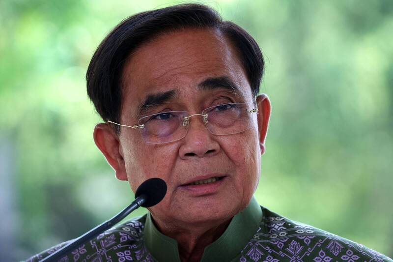 帕拉育（Prayut Chan-o-cha）於2014年發動軍事政變上台執政。（路透檔案照）