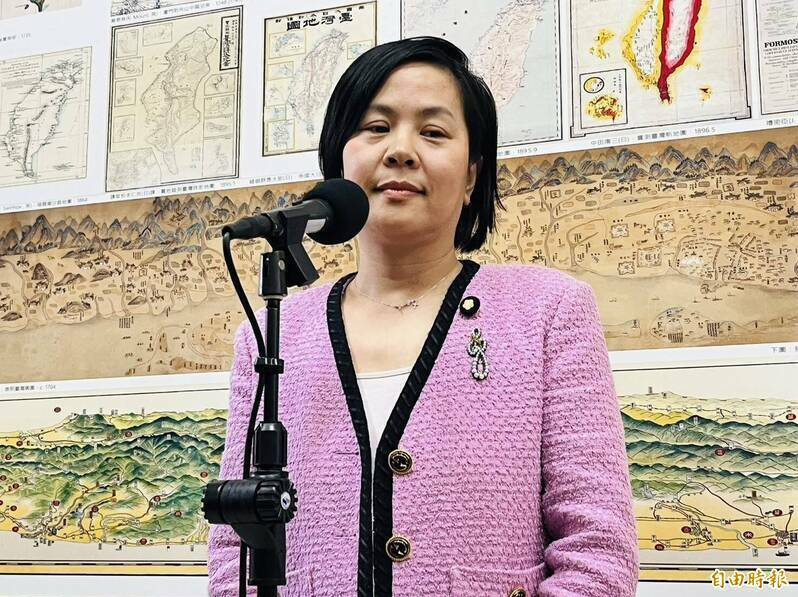 民眾黨中配立委李貞秀近日在立法院國是論壇高喊：「中配沒有對不起台灣」。（資料照）