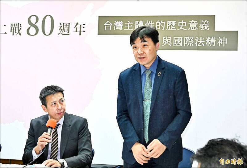 陸委會副主委沈有忠以二○一八年燕子颱風襲擊日本關西機場為例，指出中共過去就曾利用天災人禍，散播臺灣政府救災不力、沒有能力撤僑等訊息。（資料照）
