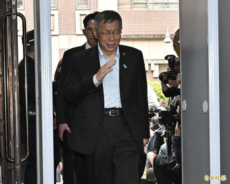 前台北市長、前民眾黨主席柯文哲涉嫌京華城收賄等弊案，台北地院26日判處17年有期徒刑。（資料照）