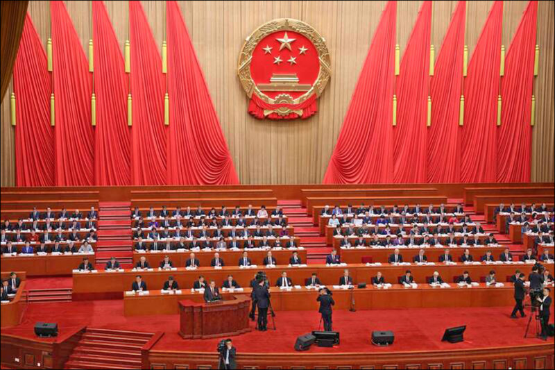 中國全國政協會議、全國人民代表大會（兩會）在北京召開。（路透檔案照）