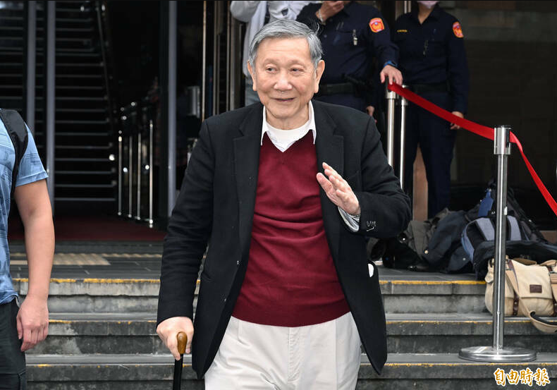 威京集團主席沈慶京作為京華城案的直接受益人，刻意指控有人索賄不成，試圖將道德責任轉嫁他處。（資料照）