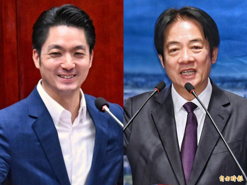 針對總統賴清德（右）日前提出將評估重啟核二、核三，台北市長蔣萬安（左）說，為了國家長遠好，寧可中央政府回頭是岸，並證明民進黨昔日推動的反核政策不僅是錯誤的，還耽誤了台灣的發展。（資料照，本報合成）