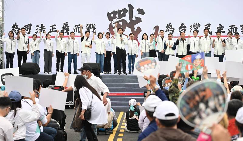 民眾黨這場「戰！03/29上凱道討公道」遊行，到底是為何而戰？為「誰」而戰？（資料照）