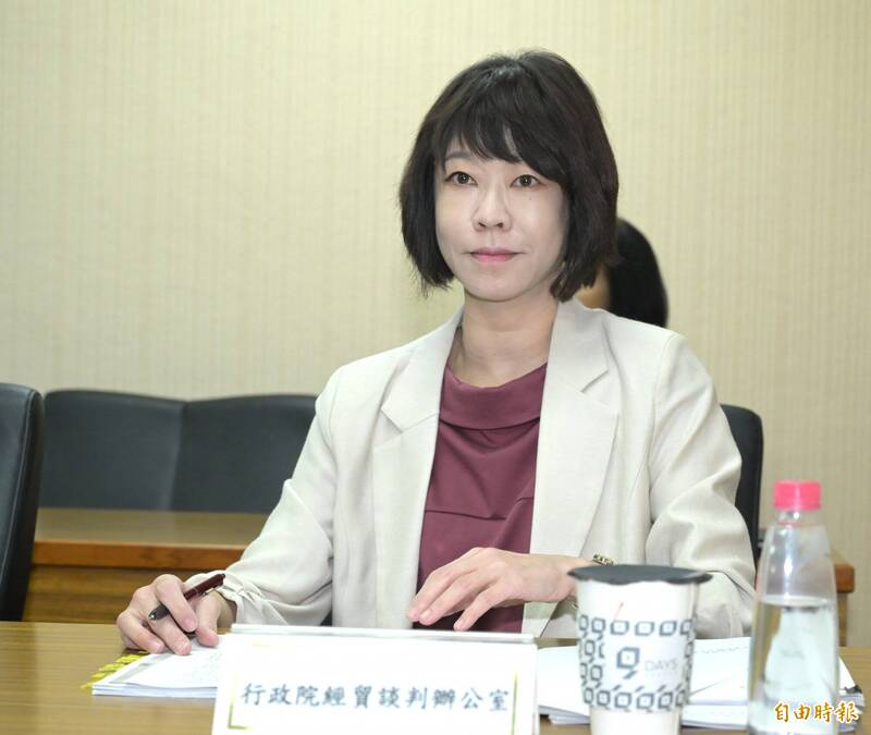 已故前行政院經貿談判辦公室副總談判代表顏慧欣在世時，肩負了沈重的工作壓力。（資料照）