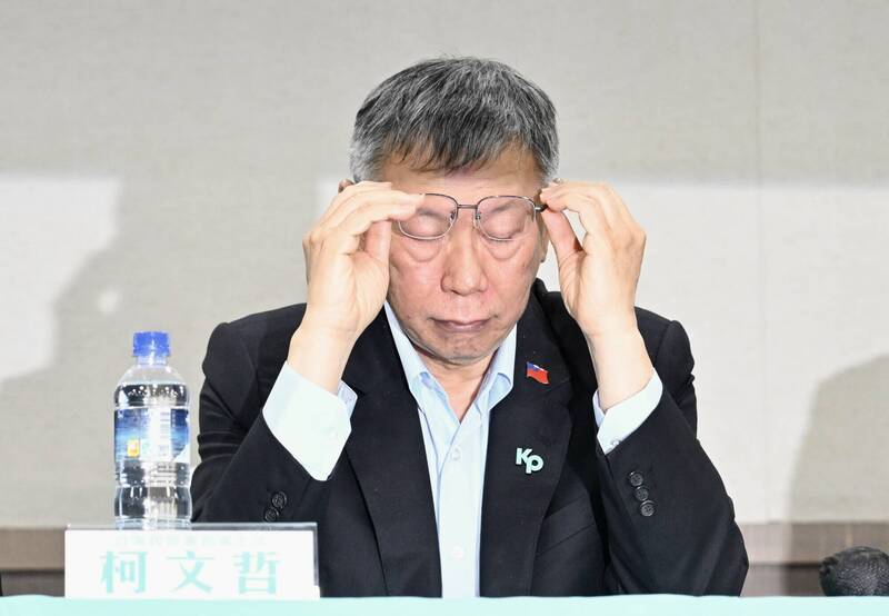 柯文哲涉京華城等案，一審遭判17年徒刑、褫奪公權6年。（資料照）