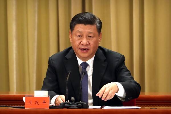 中共總書記習近平二○一九年的對台講話，已經將九二共識重新界定為「兩岸同屬一個中國」。（法新社檔案照）