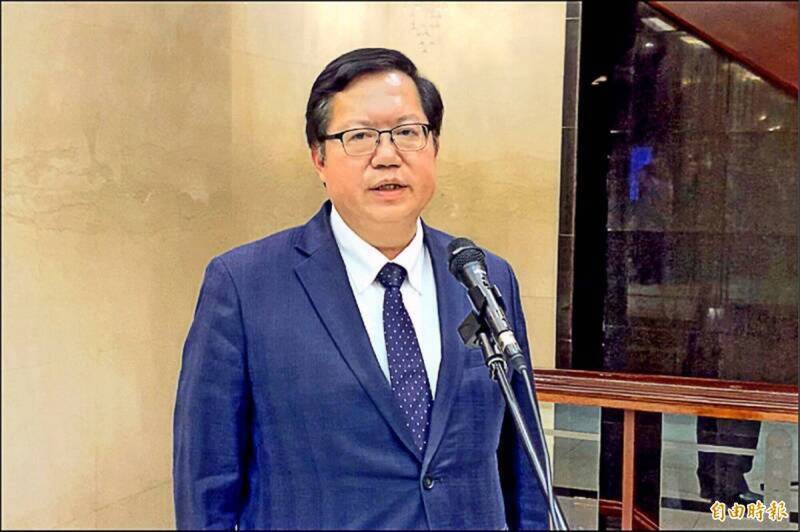 桃園升格後，民進黨的鄭文燦於2014及2018年兩次選舉當選市長。。（資料照）