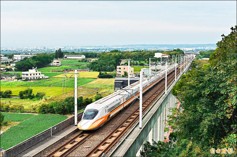 北台第二高鐵將全球最有價值的企業「鎖」在了新北、桃園與新竹的高鐵軌道上。示意圖。（資料照）