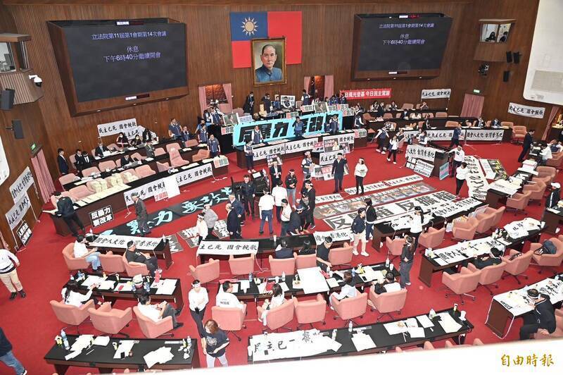 國防特別預算在立法院持續受阻，導致國際盟友誤判台灣之防衛決心。圖為立法院。（資料照照）
