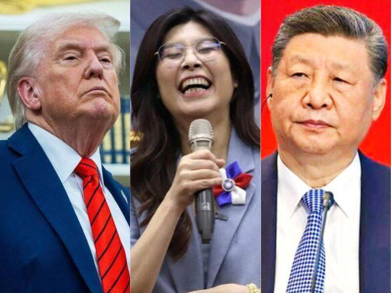 「鄭習會」的意義，不在於兩岸互動，而在於北京如何藉由對台敘事為五月的川習會預作鋪陳。（彭博社、資料照、法新社，本報合成）