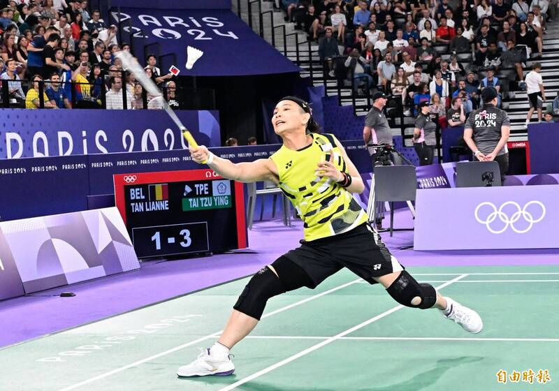 台灣「羽球天后」戴資穎的選手生涯，始終有自由、有尊嚴，也有自己的光，像一個完整的人在比賽。（資料照）