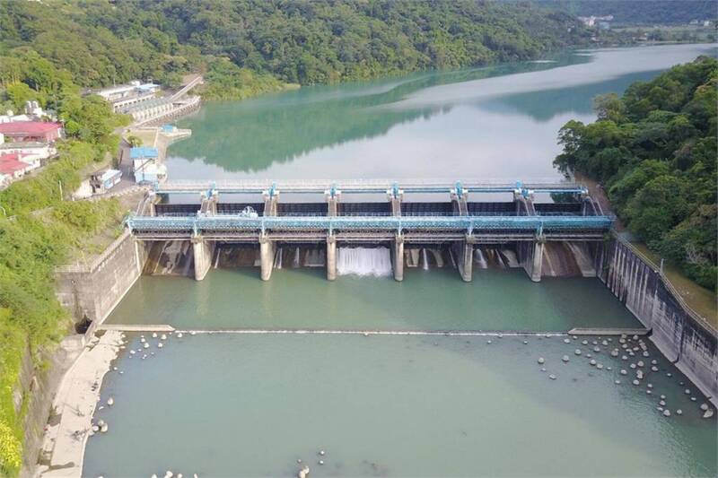 翡翠水庫支援台電緊急發電擬收耗水補償費。（翡管局提供）