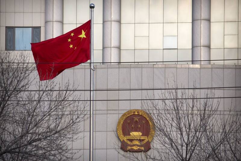 北京所說的統一，是台灣回到中共中央的治理架構之下。（美聯社檔案照）